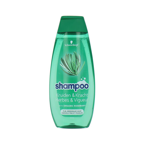 Schwarzkopf Herbs & Strength Shampoo - 400 ml Schwarzkopf Herbs & Strength Shampoo - 400 ml
