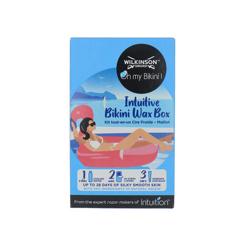 Wilkinson Sword Oh My Bikini Intuitive Bikini Wax Box - 20 strips Wilkinson Sword Oh My Bikini Intuitive Bikini Wax Box - 20 strips