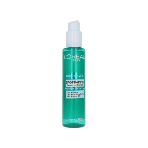 L'Oréal Bright RevealSpot Fading Serum-In-Cleanser - 150 ml L'Oréal Bright RevealSpot Fading Serum-In-Cleanser - 150 ml