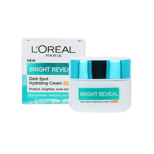 L'Oréal Bright Reveal Dark Spot Hydrating Cream SPF 50 - 50 ml L'Oréal Bright Reveal Dark Spot Hydrating Cream SPF 50 - 50 ml