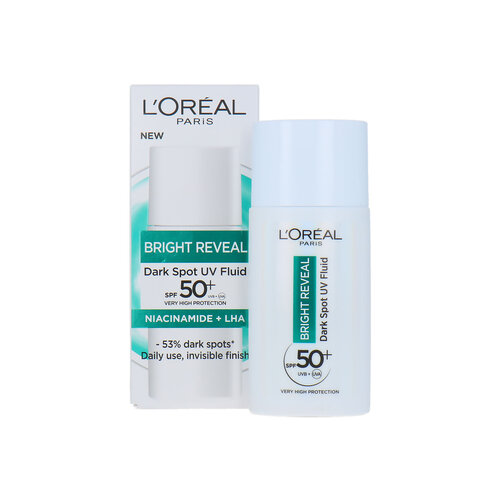 L'Oréal Bright Reveal Dark Spot UV Fluid SPF 50+ - 50 ml L'Oréal Bright Reveal Dark Spot UV Fluid SPF 50+ - 50 ml