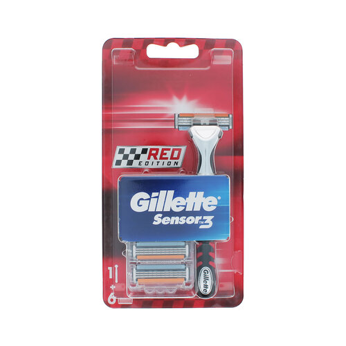Gillette Sensor 3 Shaving Set - Red Edition Gillette Sensor 3 Shaving Set - Red Edition