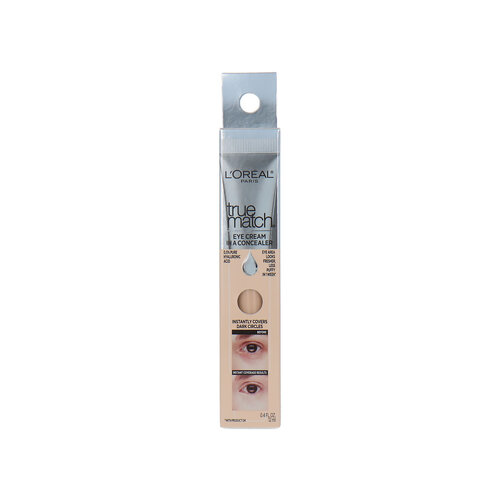 L'Oréal True Match Eye-Cream In A Concealer - W1-2 Fair L'Oréal True Match Eye-Cream In A Concealer - W1-2 Fair