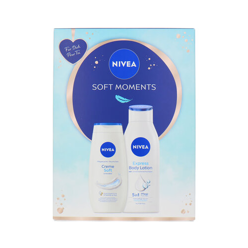 Nivea Soft Moments Geschenkset - 650 ml Nivea Soft Moments Geschenkset - 650 ml
