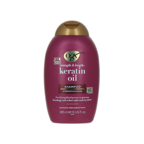 OGX Strength & Length Keratin Oil Shampoo - 385 ml OGX Strength & Length Keratin Oil Shampoo - 385 ml