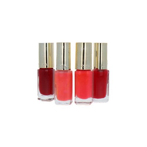 L'Oréal Color Riche 4 x 5 ml Mini Nail Polish - Set AE L'Oréal Color Riche 4 x 5 ml Mini Nail Polish - Set AE