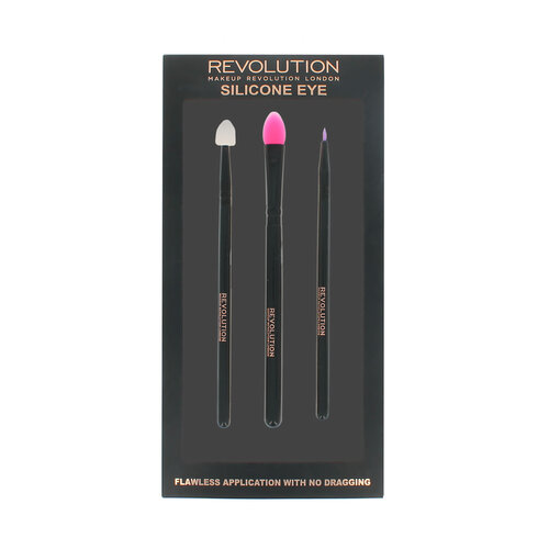 Makeup Revolution Silicone Eye Brush Set Makeup Revolution Silicone Eye Brush Set