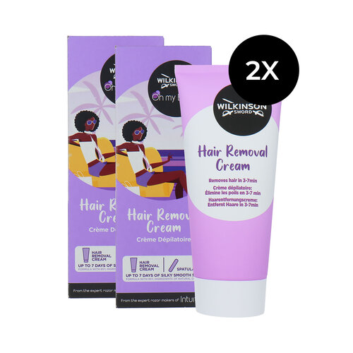 Wilkinson Sword Oh My Body! Hair Removal Cream - 2 x 200 ml Wilkinson Sword Oh My Body! Hair Removal Cream - 2 x 200 ml