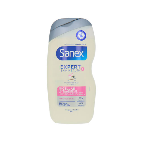 Sanex Expert Skin Health Micellar Hypoallergenic Shower Gel - 515 ml Sanex Expert Skin Health Micellar Hypoallergenic Shower Gel - 515 ml