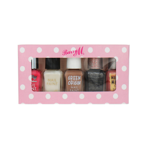 Barry M Nailpolish Set - 5 x 10 ml Barry M Nailpolish Set - 5 x 10 ml