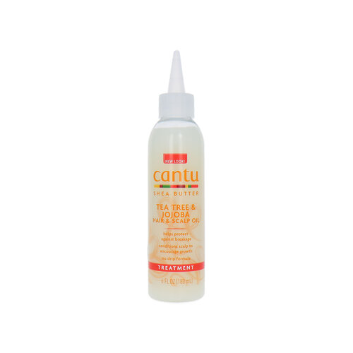 Cantu Shea Butter Tea Tree & Jojoba Hair & Scalp Oil - 180 ml Cantu Shea Butter Tea Tree & Jojoba Hair & Scalp Oil - 180 ml
