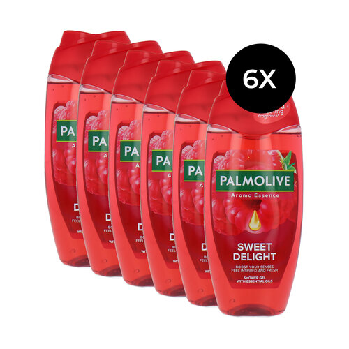 Palmolive Aroma Essence Sweet Delight Shower Gel - 6 x 250 ml Palmolive Aroma Essence Sweet Delight Shower Gel - 6 x 250 ml