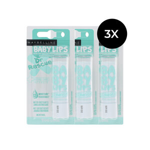 Baby Lips Dr. Rescue Too Cool Lip-Balm - 3 x 4 ml