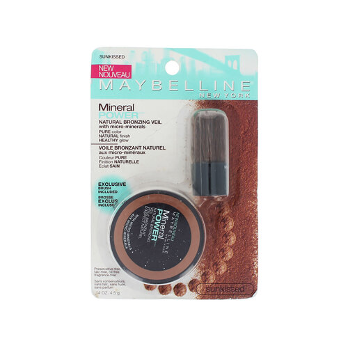 Maybelline Mineral Power Natural Bronzing Powder - Sunkissed Maybelline Mineral Power Natural Bronzing Powder - Sunkissed
