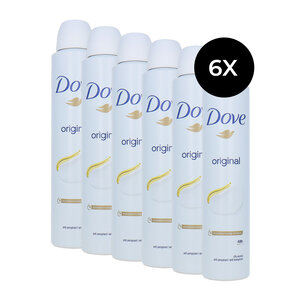 Dove Original Deodorant Spray - 6 x 200 ml Original Deodorant Spray - 6 x 200 ml