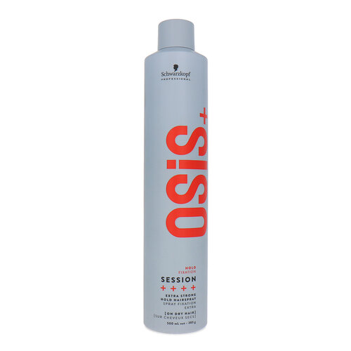 Schwarzkopf Osis + Session Extra Strong Hold Hairspray ++++ - 500 ml Schwarzkopf Osis + Session Extra Strong Hold Hairspray ++++ - 500 ml