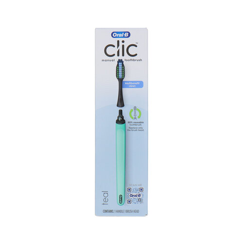 Oral-B CLIC Reusable Toothbrush - Groen Oral-B CLIC Reusable Toothbrush - Groen