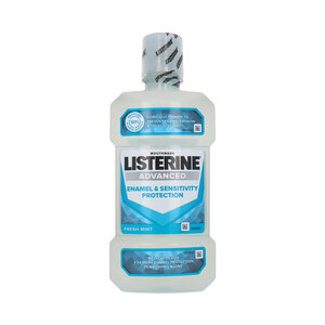 Listerine Fresh Mint Advanced Mouthwash - 500 ml Fresh Mint Advanced Mouthwash - 500 ml