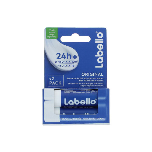 Labello Duopack Original Lip-Balm - 2 x 4,8 gr Labello Duopack Original Lip-Balm - 2 x 4,8 gr