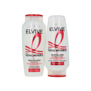 L'Oréal Elvive Total Repair 5 Shampoo + Conditioner - 2 x 250 ml Elvive Total Repair 5 Shampoo + Conditioner - 2 x 250 ml