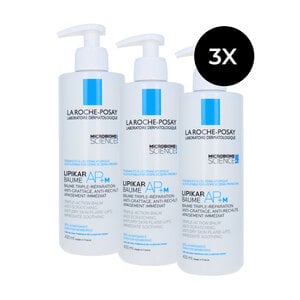 La Roche-Posay Lipikar AP+m Body Lotion - 3 x 400 ml (Für Juckende und Gereizte Haut) Lipikar AP+m Body Lotion - 3 x 400 ml (Für Juckende und Gereizte Haut)