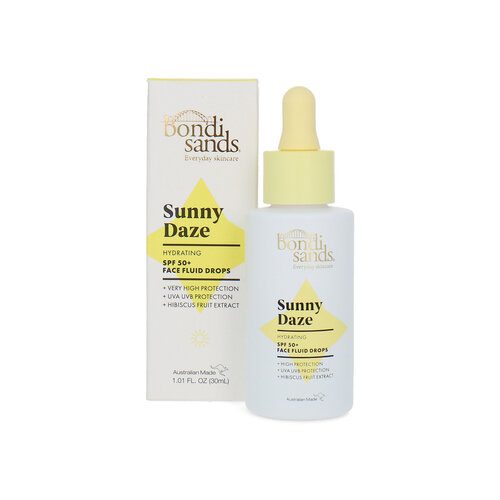 Bondi Sands Sunny Daze Hydrating Face Fluid Drops SPF 50+ - 30 ml Bondi Sands Sunny Daze Hydrating Face Fluid Drops SPF 50+ - 30 ml