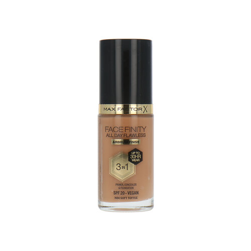 Max Factor Facefinity All Day Flawless 3 in 1 30H Airbrush Finish Foundation - N84 Soft Toffee Max Factor Facefinity All Day Flawless 3 in 1 30H Airbrush Finish Foundation - N84 Soft Toffee