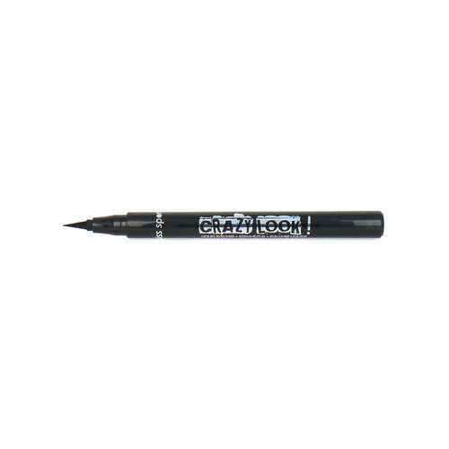 Miss Sporty Crazy Look ! Liquid Eyeliner - 001 Crazy Extra Black Miss Sporty Crazy Look ! Liquid Eyeliner - 001 Crazy Extra Black