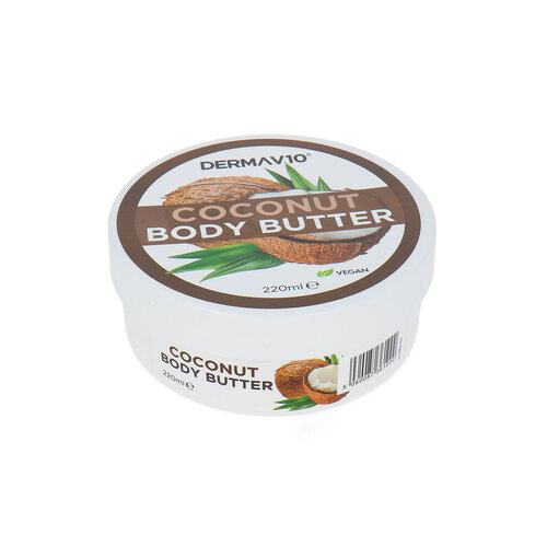 Derma V10 Coconut Body Butter - 220 ml Derma V10 Coconut Body Butter - 220 ml