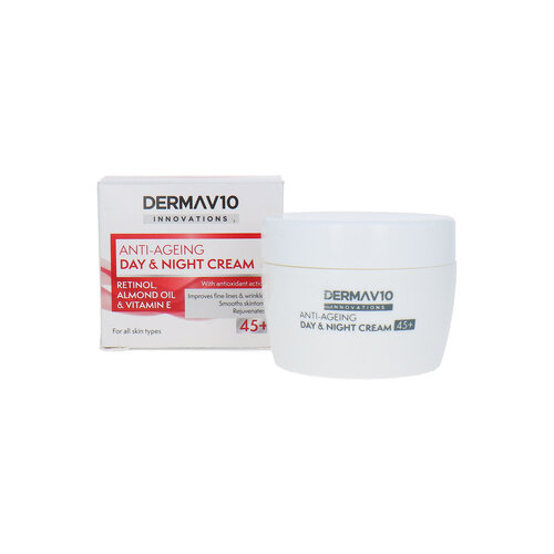 Derma V10 Anti-Ageing Day & Night Cream 45+ - 50 ml Derma V10 Anti-Ageing Day & Night Cream 45+ - 50 ml