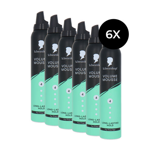Schwarzkopf Volume Mousse - 6 x 200 ml Schwarzkopf Volume Mousse - 6 x 200 ml