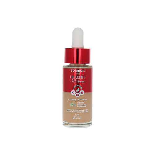 Bourjois Healthy Mix Serum Foundation - 53W Light Beige Bourjois Healthy Mix Serum Foundation - 53W Light Beige