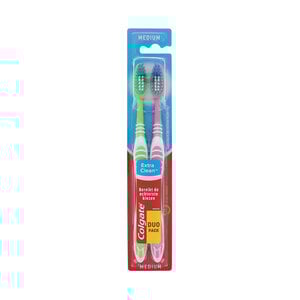 Extra Clean Duo Pack Toothbrushes - Medium
