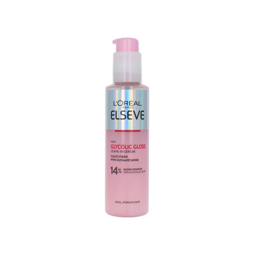 L'Oréal Elvive Glycolic Gloss Leave-In-Serum - 150 ml L'Oréal Elvive Glycolic Gloss Leave-In-Serum - 150 ml