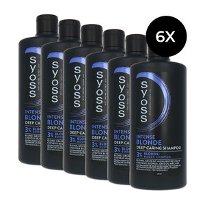 Intense Blonde Shampoo - 6 x 440 ml