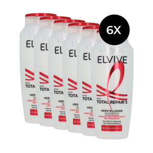 L'Oréal Elvive Total Repair 5 Shampoo - 6 x 250 ml Elvive Total Repair 5 Shampoo - 6 x 250 ml