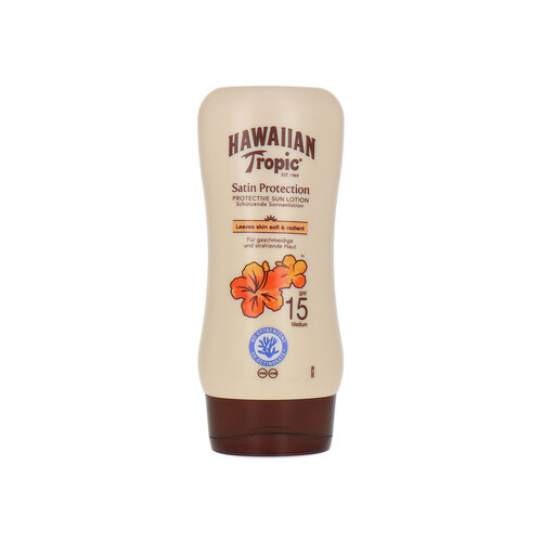Hawaiian Tropic Satin Protection Sun Lotion SPF 15 - 180 ml Hawaiian Tropic Satin Protection Sun Lotion SPF 15 - 180 ml