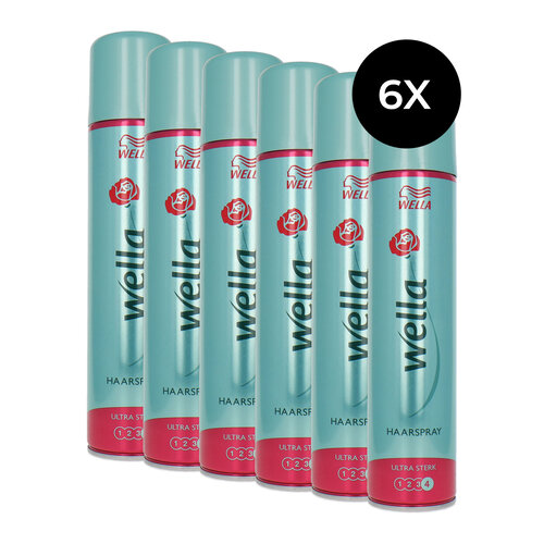 Wella Hairspray Ultra Strong - 4 - 6 x 250 ml Wella Hairspray Ultra Strong - 4 - 6 x 250 ml