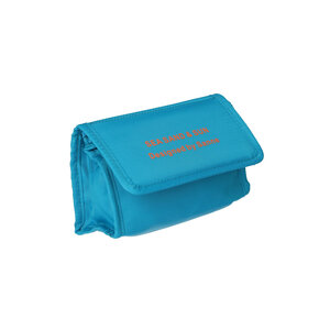 Mirror bag Sea, Sand & Sun Blue/Orange 16.5cm x 11cm