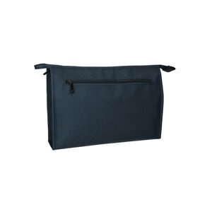 Toiletry Bag Zipper Horizontal Blue 35x24 cm
