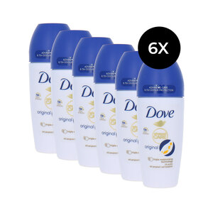 Dove Advanced Care Original Deo Roller - 6 x 50 ml Advanced Care Original Deo Roller - 6 x 50 ml
