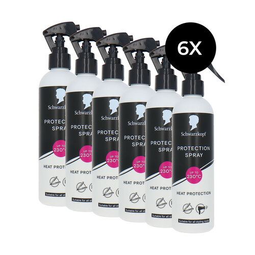 Schwarzkopf Heat Protection Spray - 6 x 250 ml Schwarzkopf Heat Protection Spray - 6 x 250 ml