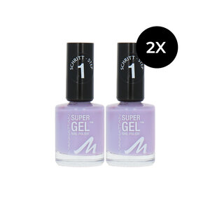 Supergel Nagellack - 290 Purple Haze (Satz von 2 Stück)