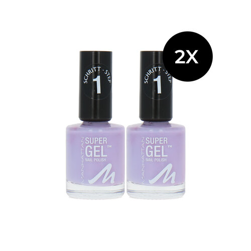Manhattan Supergel Nagellack - 290 Purple Haze (Satz von 2 Stück) Manhattan Supergel Nagellack - 290 Purple Haze (Satz von 2 Stück)