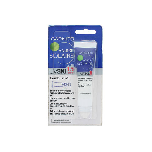 Garnier Ambre Solaire UV Ski Combi 2in1 Protection Cream SPF 15 Garnier Ambre Solaire UV Ski Combi 2in1 Protection Cream SPF 15