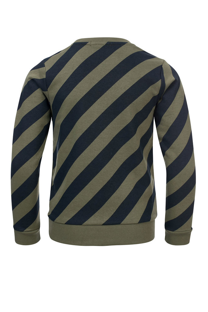 Common Heroes Diagonal Stripe Sweater