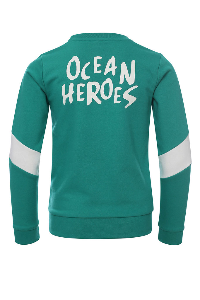 Common Heroes Sweater Ocean Green