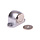 Magnetische deurvastzetter chroom satin l Houd uw deur veilig open