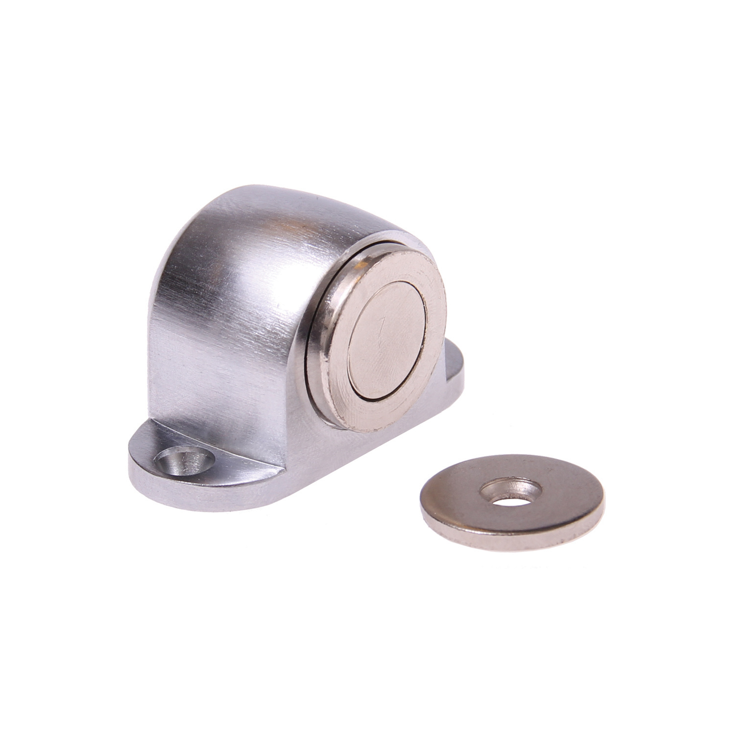 Magnetische deurvastzetter chroom satin l Houd uw deur veilig open