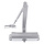 Deurdranger zilver met schaararm 40 - 65 kg | Automatische deursluiter | Deurstopper.net